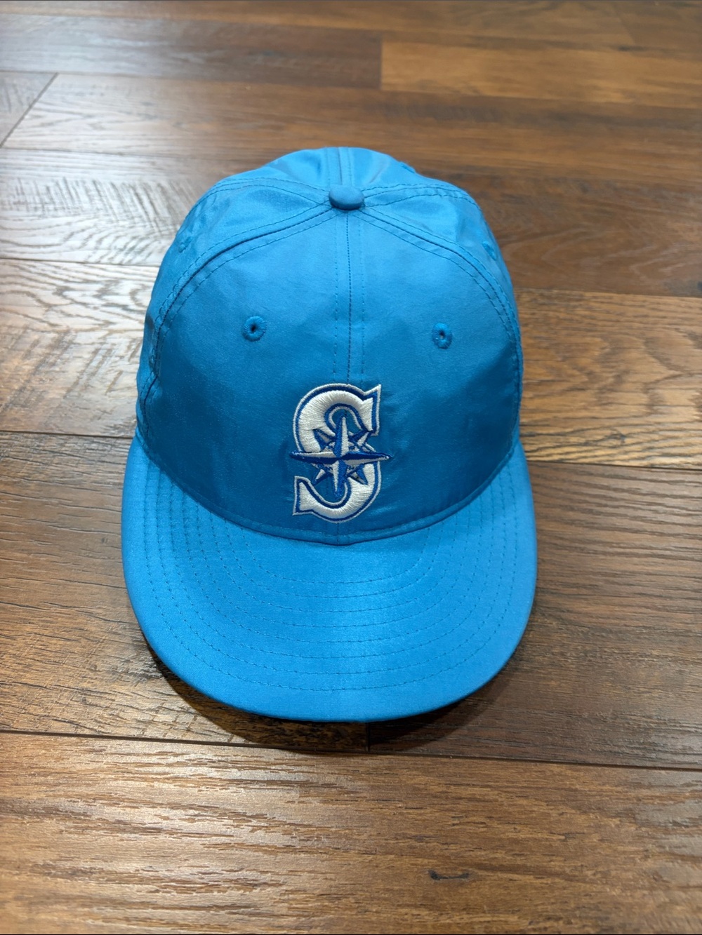 Seattle Mariners New Era 39Thirty Light Blue Baseball Cap